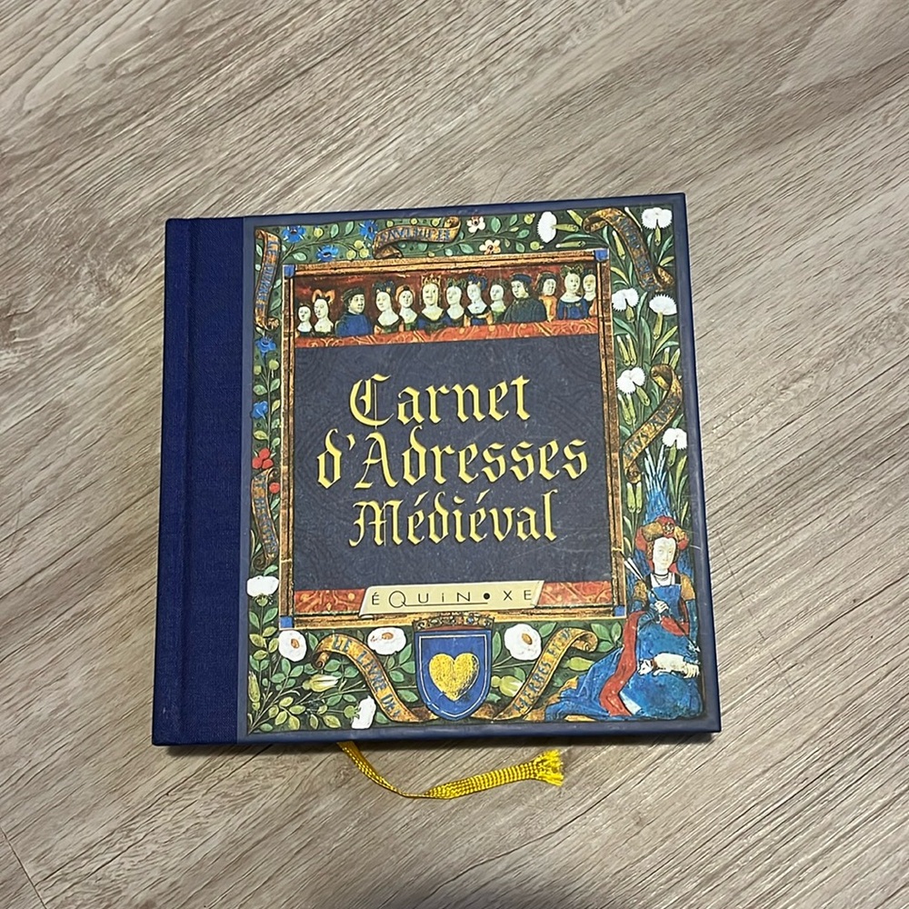 Medieval address book